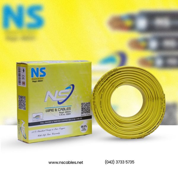 NS 7/29 WHITE YELLOW CABLE