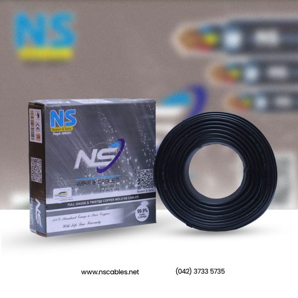 NS 3/0.29  BLACK CABLE